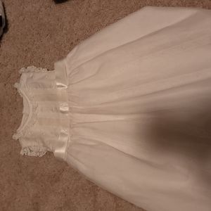 White Baptism Dress